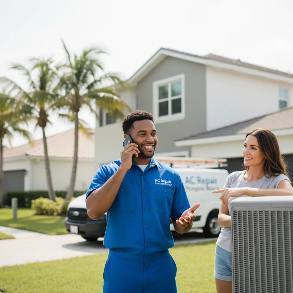 AC Repair Pompano Beach customer support in Rindge